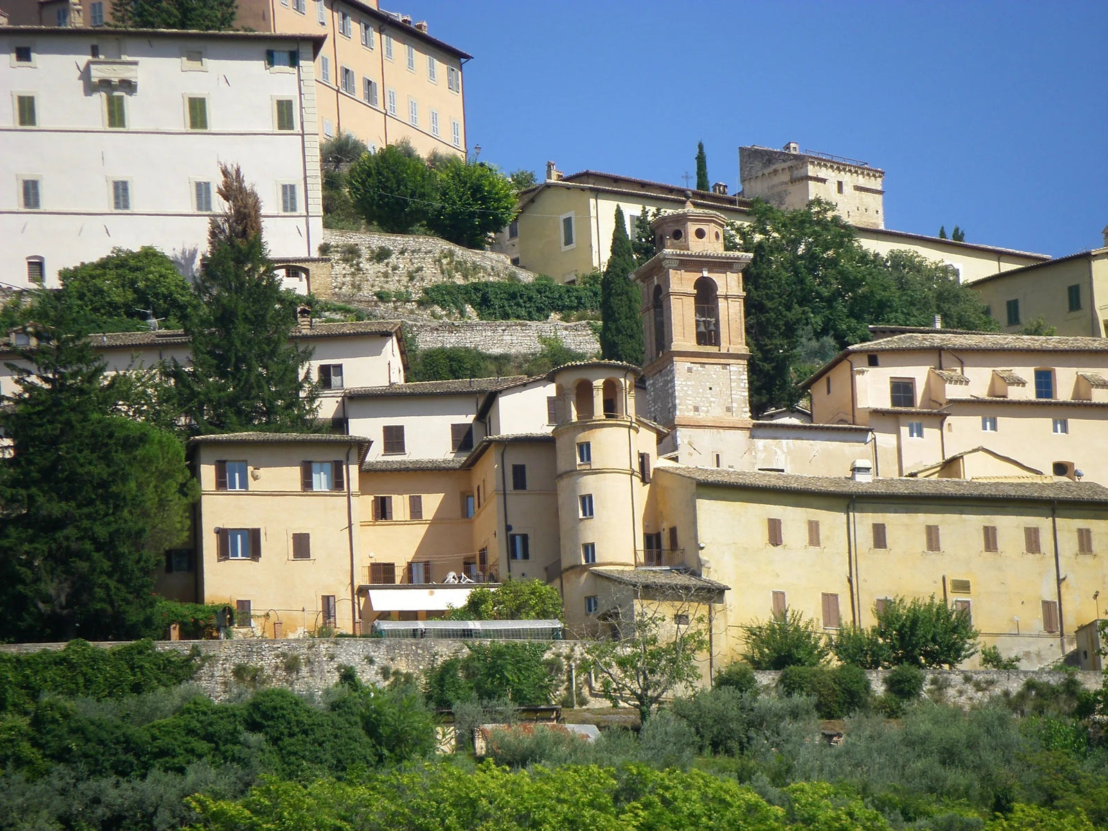 Hillside village in the Umbria region of Italy